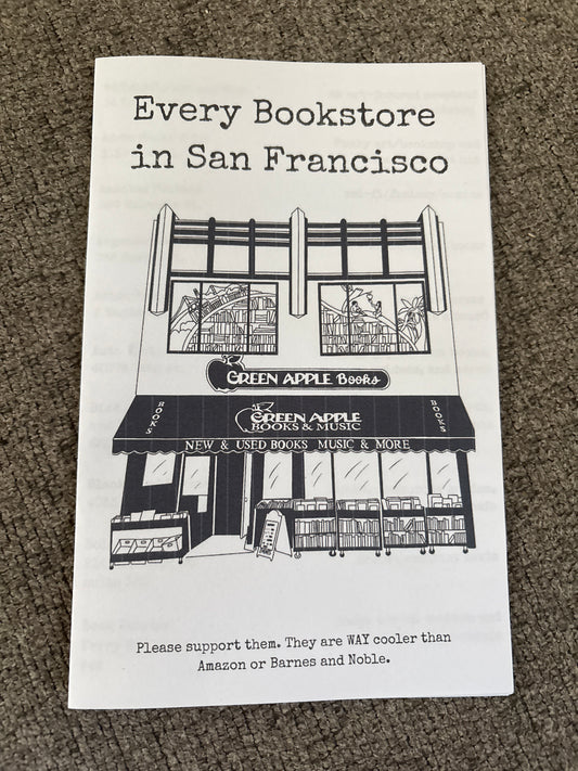 Every Bookstore in San Francisco