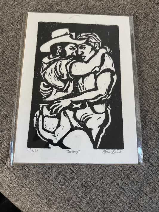 Gay Cowboys print