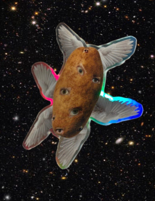Biblically Accurate Potato Sticker