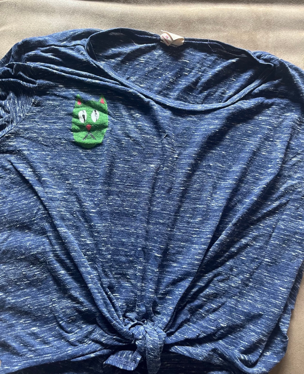 Hand-painted shirt