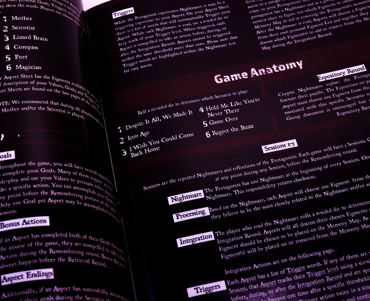 Vestiges - Narrative TTPRG Game