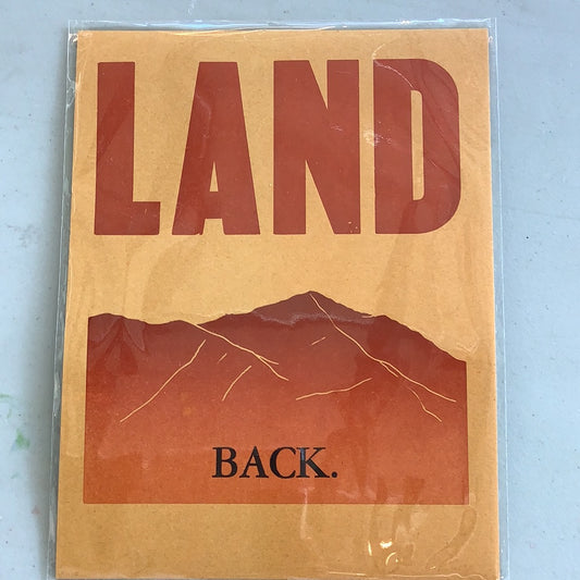 Land Back-retail